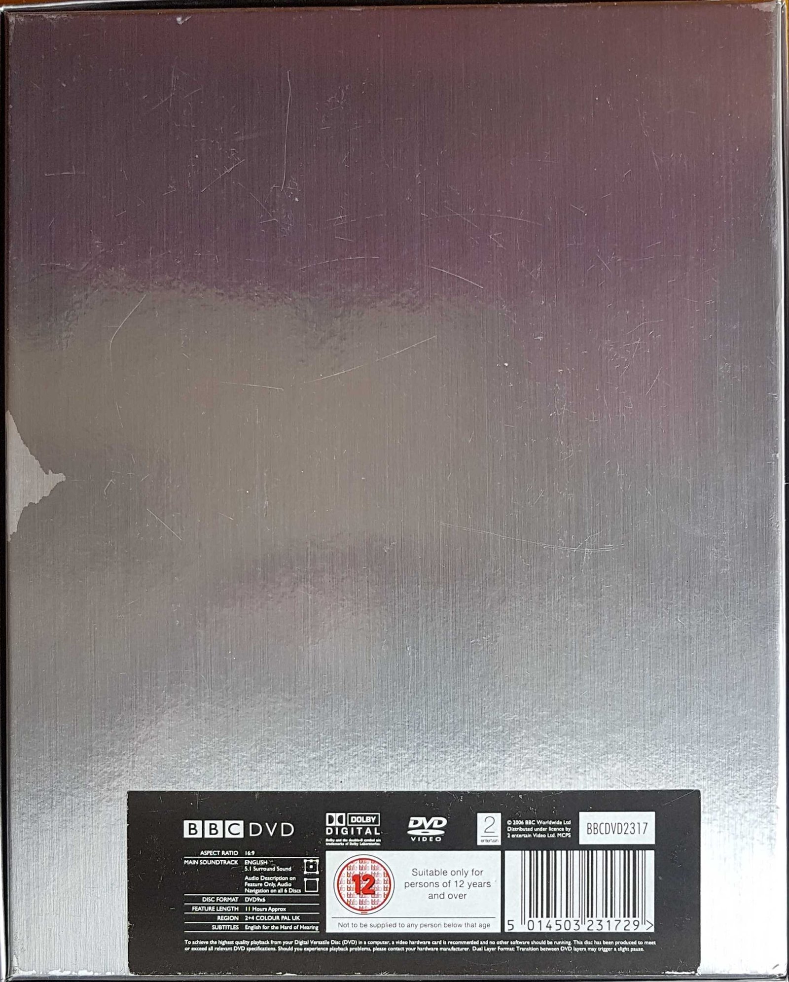 Back cover of BBCDVD 2317